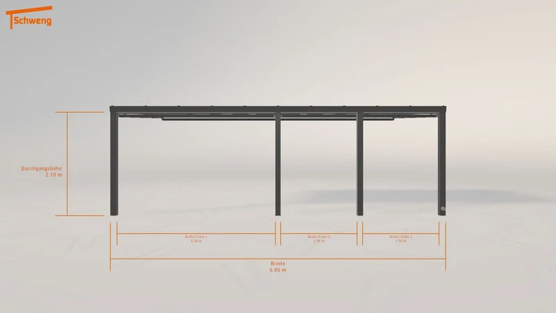 #DE Schweng Terrassenüberdachung S350 (ID 779wbq)