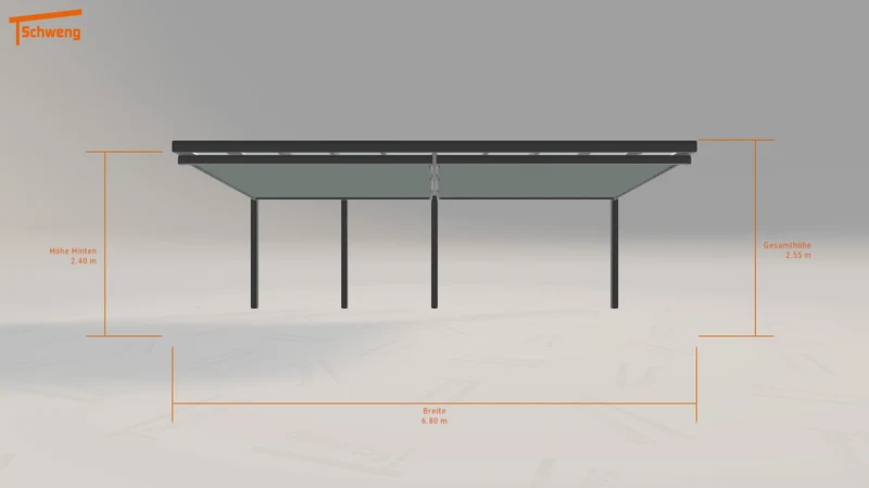 #DE Schweng Terrassenüberdachung S350 (ID 779wbq)