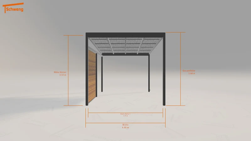 #AT Schweng Pultdachcarport S400 (ID yg29gp)