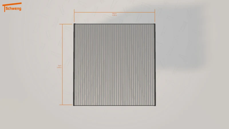 #DE Schweng Flachdachcarport C600+ (ID dv82vx) #MTG