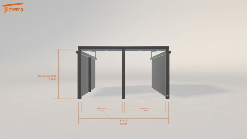 #AT Schweng Terrassenüberdachung S400 (ID yg29xp)