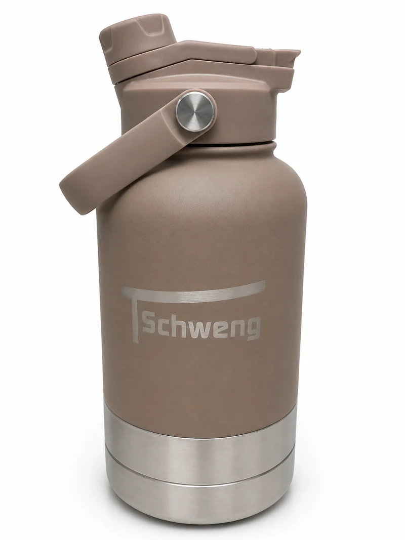 3-in-1 Isolier-Trinkflasche für Mensch & Hund – ca. 950 ml
