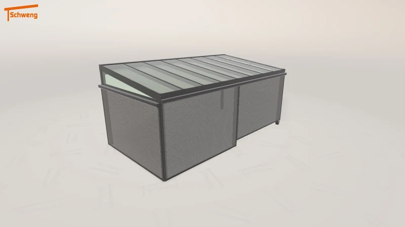 #DE Schweng Terrassenüberdachung S400 (ID n5nypb)