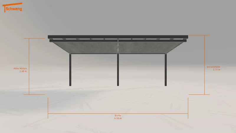 #DE Schweng Terrassenüberdachung S400 (ID mjq9dj)