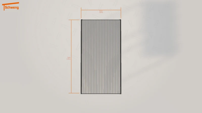 #DE Schweng Flachdachcarport C600 (ID 779b8v) #MTG
