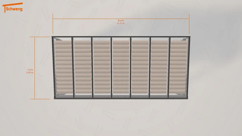 #DE Schweng Terrassenüberdachung S400 (ID rjknq5)