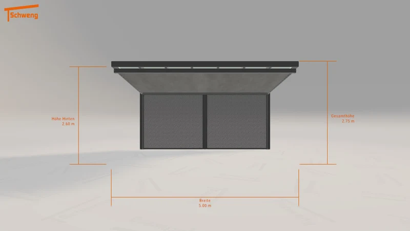 #DE Schweng Terrassenüberdachung S400 (ID v4pd53)