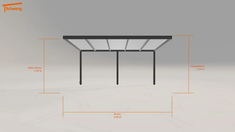 #DE Schweng Pultdachcarport S350 (ID n5n45v) #MTG