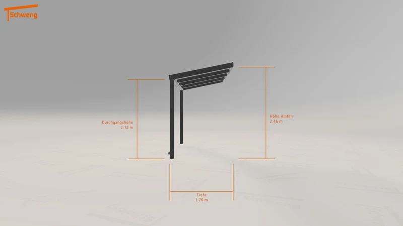 #DE Schweng Terrassenüberdachung S350 (ID yg27xb)