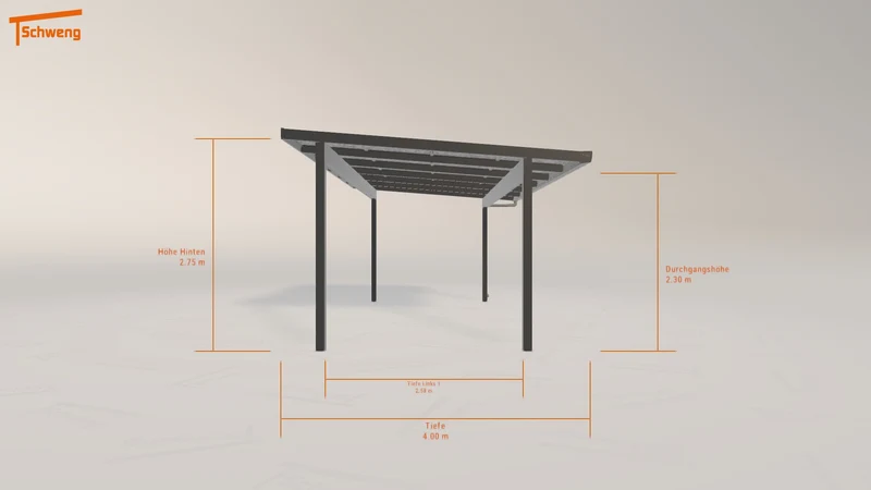 #DE Schweng Pultdachcarport S400 (ID 9w5pq3) #MTG