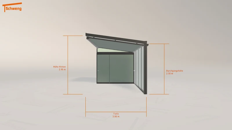 #DE Schweng Terrassenüberdachung S400 (ID bk77jp)