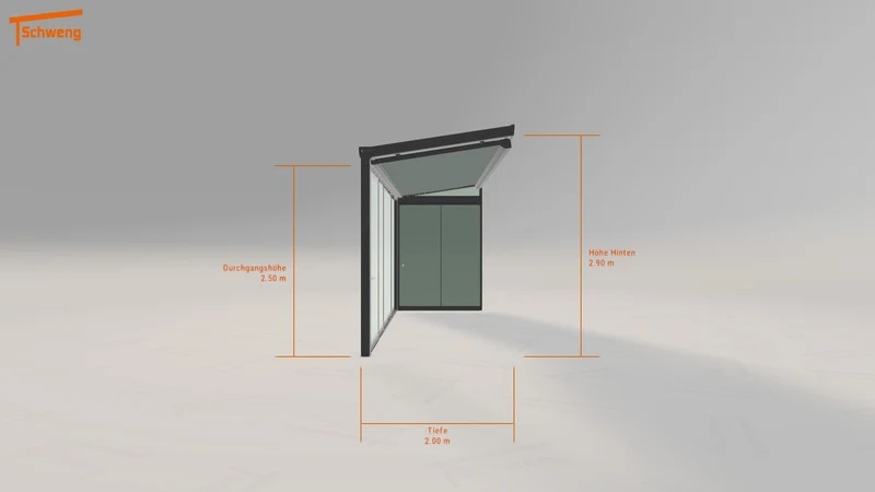 #DE Schweng Terrassenüberdachung S400 (ID zb44xg)