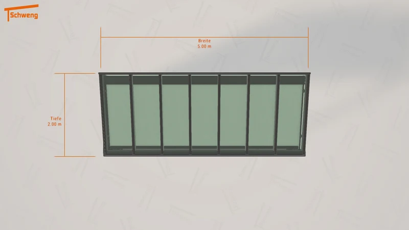 #DE Schweng Terrassenüberdachung S400 (ID zb44xg)