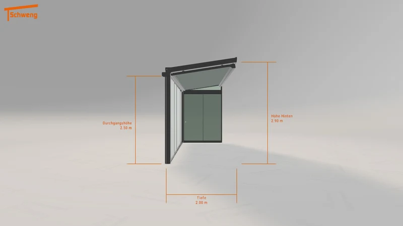 #DE Schweng Terrassenüberdachung S400 (ID yg227r)