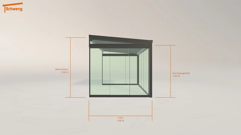 #DE Schweng Terrassenüberdachung S400 (ID 9w55x3)
