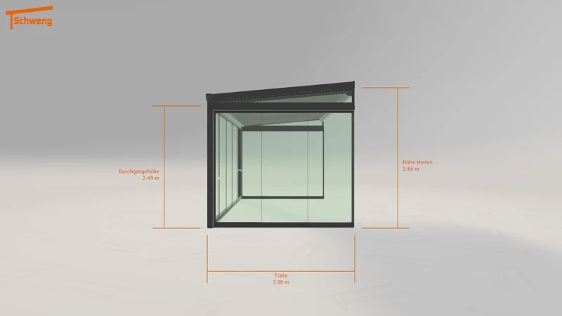 #DE Schweng Terrassenüberdachung S400 (ID 9w55x3)