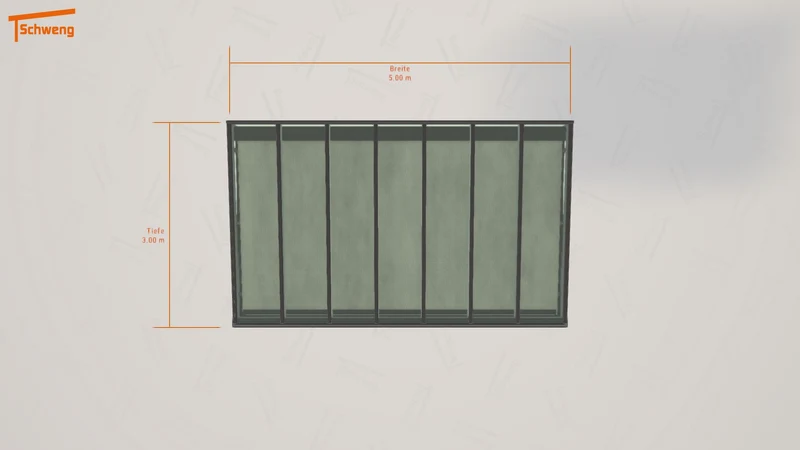 #DE Schweng Terrassenüberdachung S400 (ID 9w55x3)