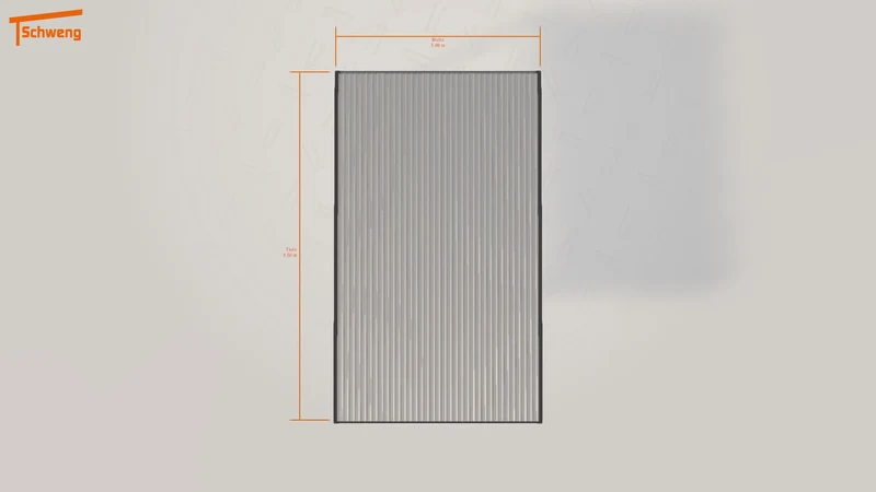 #DE Schweng Flachdachcarport C600 (ID 2qkkbd)
