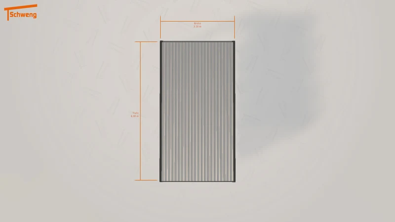 #DE Schweng Flachdachcarport C600 (ID 33kkp3)