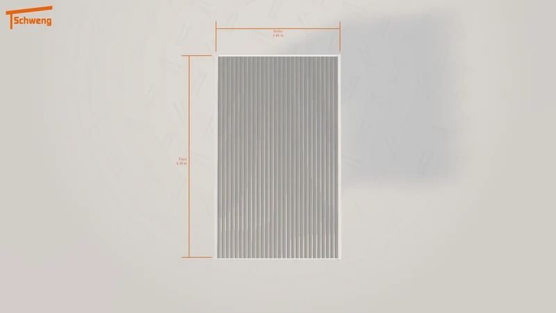 #DE Schweng Flachdachcarport C600 (ID 42kz99) #MTG