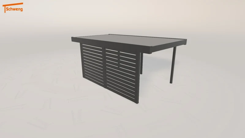 #DE Schweng Flachdachcarport C600 (ID n5n7zb) #MTG
