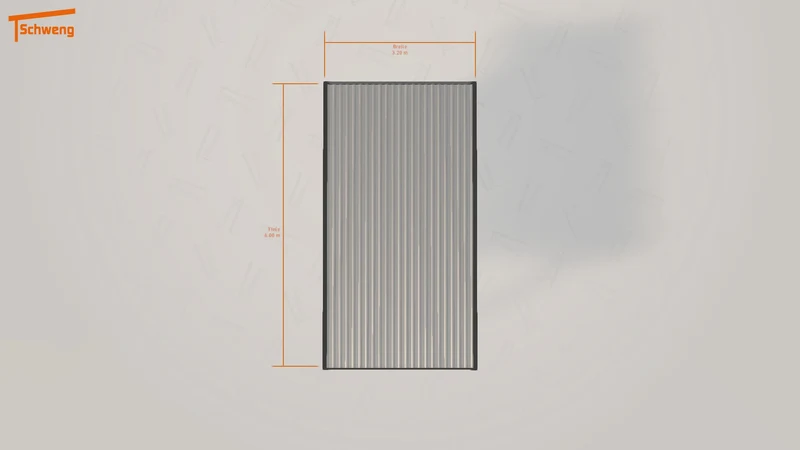 #DE Schweng Flachdachcarport C600 (ID n5n7zb) #MTG
