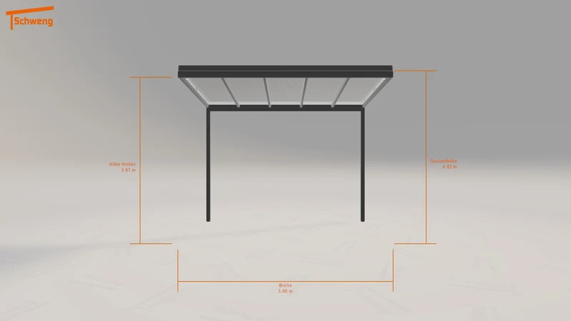 #DE Schweng Terrassenüberdachung S350 (ID pbd8gz)