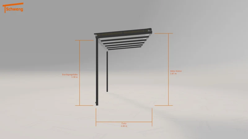 #DE Schweng Terrassenüberdachung S350 (ID pbd8gz)