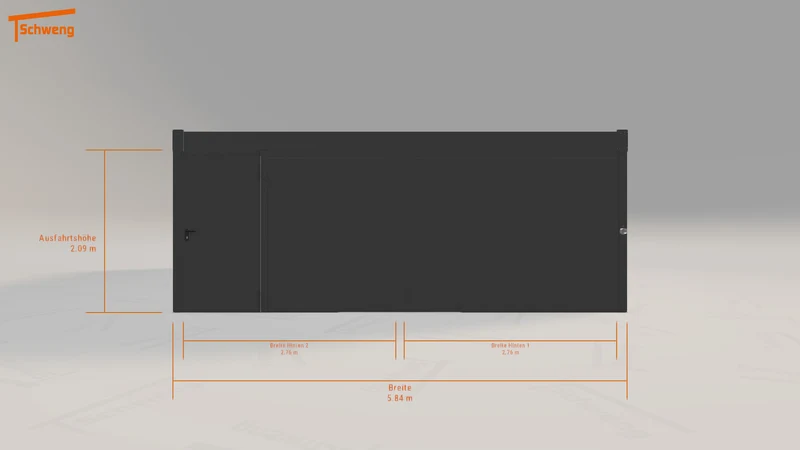 #DE Schweng Flachdachcarport C600 (ID 2qkxvg) #MTG