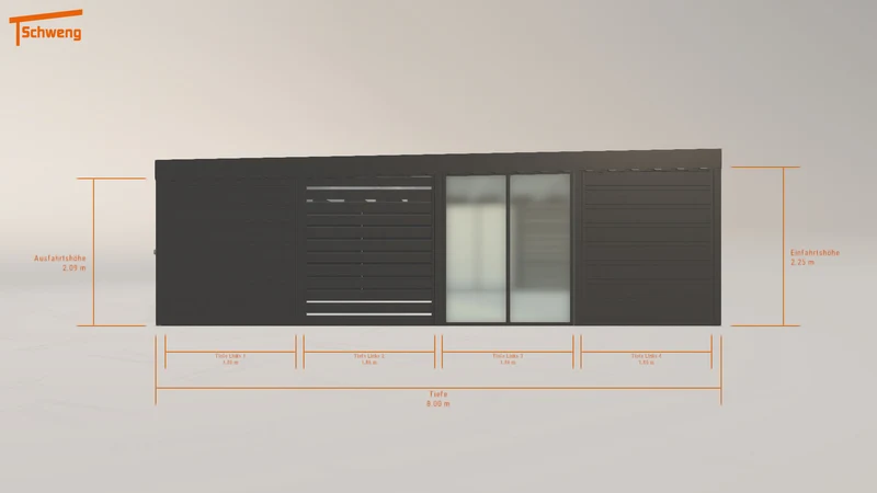 #DE Schweng Flachdachcarport C600 (ID 2qkxvg) #MTG
