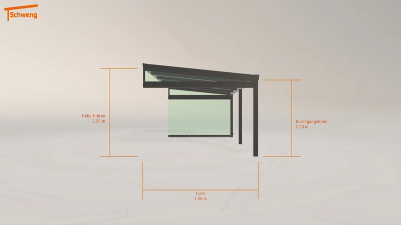 #AT Schweng Terrassenüberdachung S400 (ID 9w5p3p)