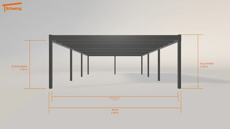 #DE Schweng Flachdachcarport C600 (ID 2qkx3g) #MTG