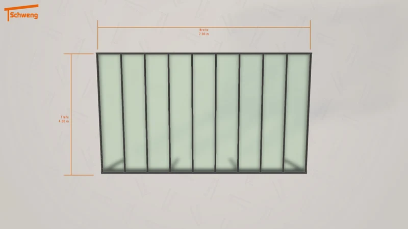 #DE Schweng Terrassenüberdachung S400 (ID 42kwk5)