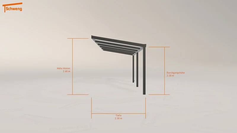#DE Schweng Terrassenüberdachung S400 (ID zb45bv)