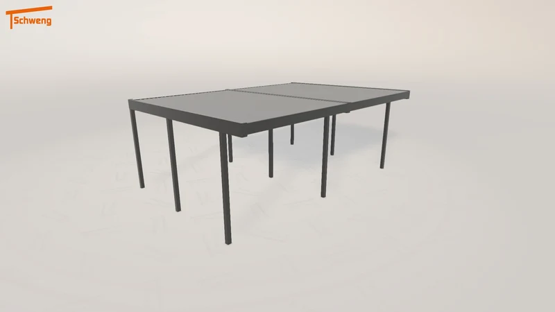 #DE Schweng Flachdachcarport C600 (ID rjkrgn) #MTG