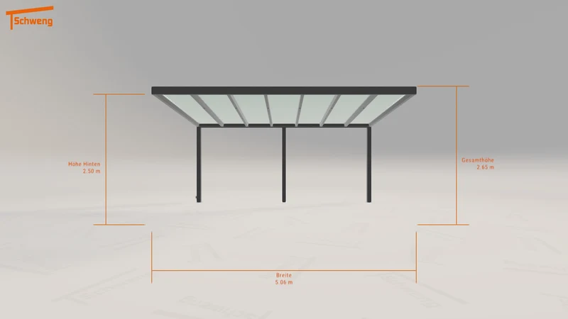 #DE Schweng Terrassenüberdachung S350 (ID 85y74x)