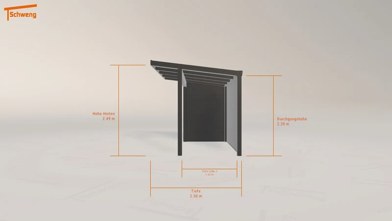 #DE Schweng Pultdachcarport S400 (ID v4pj9x) #MTG