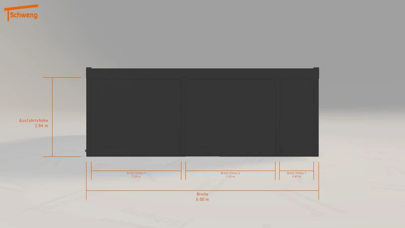 #DE Schweng Flachdachcarport C600 (ID yg2y7z) #MTG