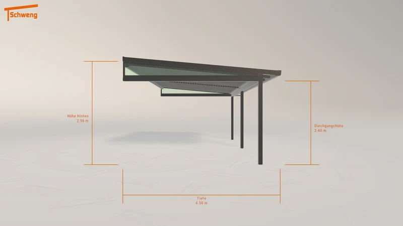 #DE Schweng Terrassenüberdachung S400 (ID 5mdxvk)
