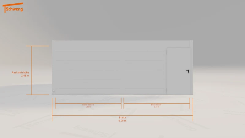 #DE Schweng Flachdachcarport C600+ (ID pbdpk2) #MTG