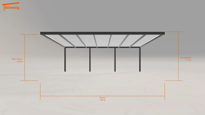 #DE Schweng Terrassenüberdachung S400 (ID jjn8ww)