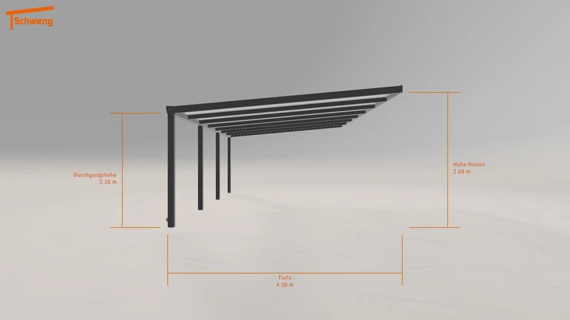 #DE Schweng Terrassenüberdachung S400 (ID jjn8ww)