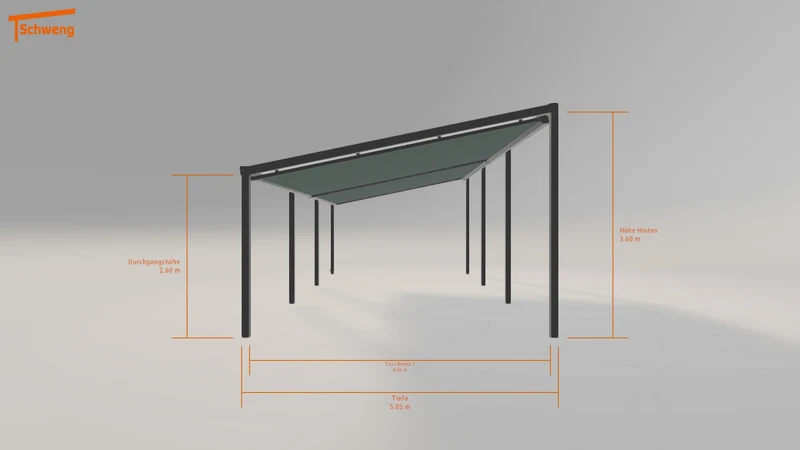 #DE Schweng Terrassenüberdachung S400 (ID mjq35g)