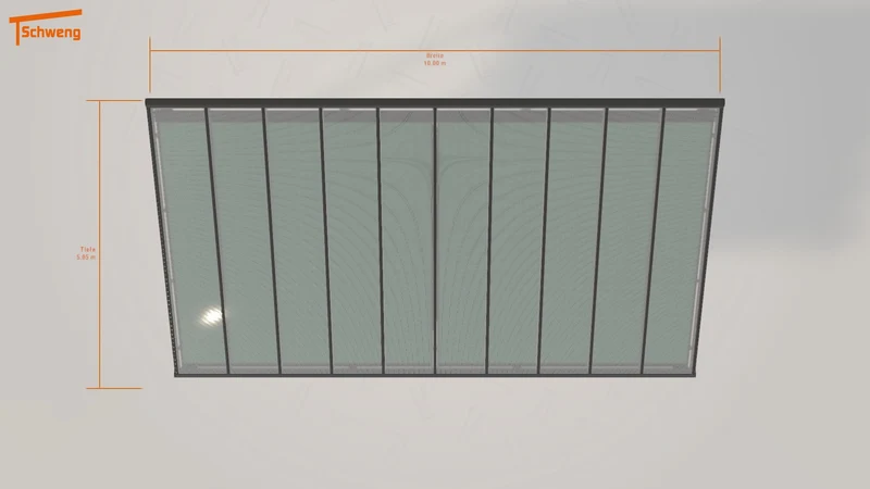 #DE Schweng Terrassenüberdachung S400 (ID mjq35g)