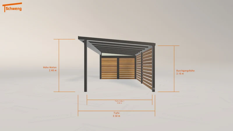 #DE Schweng Pultdachcarport S350 (ID w3pngr) #MTG