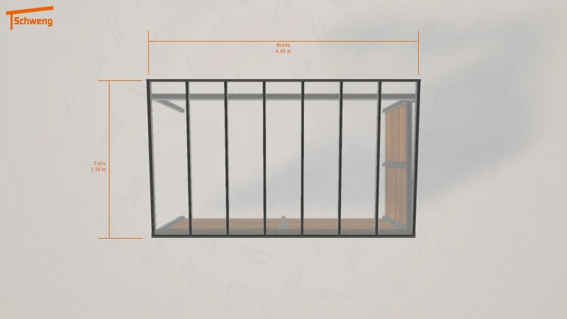 #DE Schweng Pultdachcarport S350 (ID w3pngr) #MTG