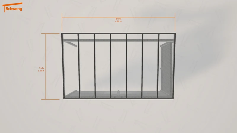#DE Schweng Pultdachcarport S350 (ID x73nr9) #MTG