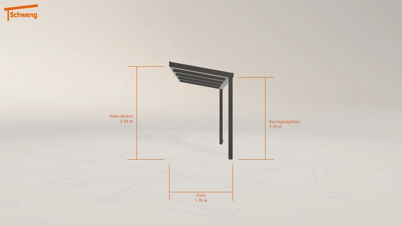 #DE Schweng Terrassenüberdachung S350 (ID g7zgwq)