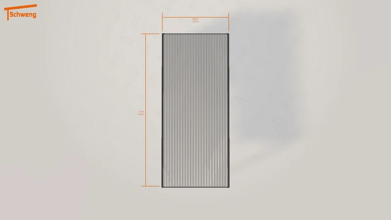 #DE Schweng Flachdachcarport C600 (ID 9w55p3) #MTG