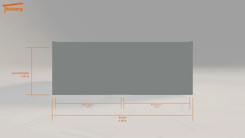 #DE Schweng Flachdachcarport C600+ (ID 779qyg) #MTG